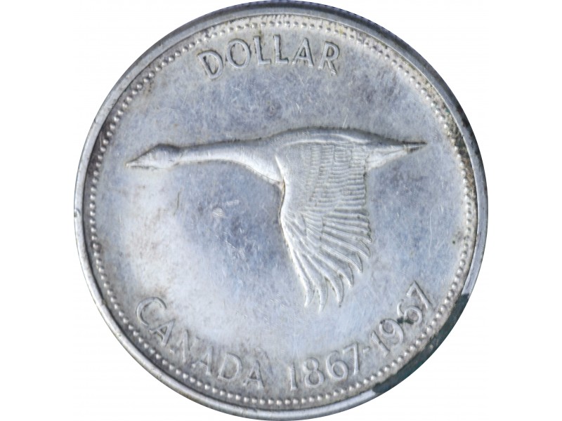 1 Dollar CANADA 1967 - Élisabeth II