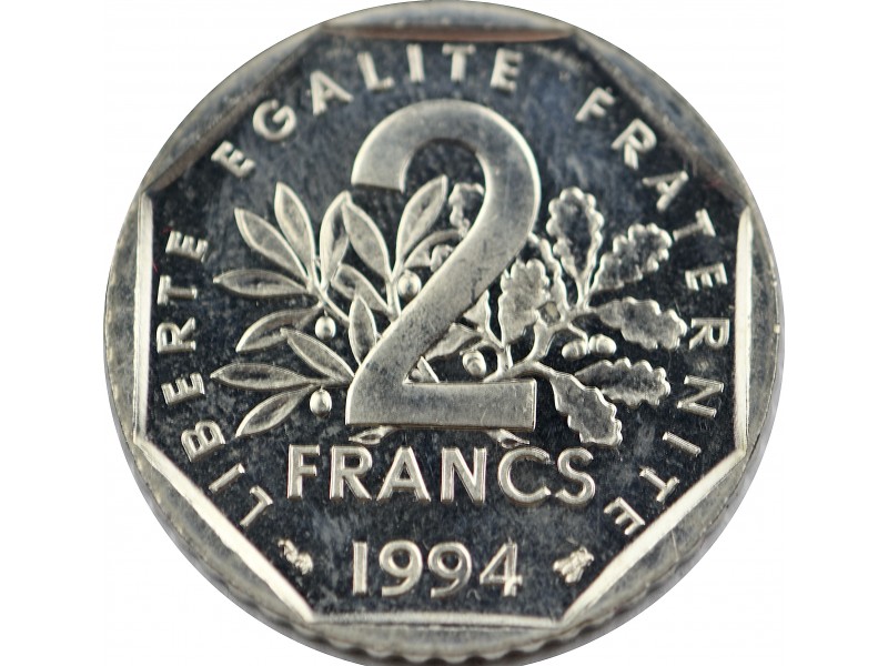 2 Francs semeuse 1994 Abeille
