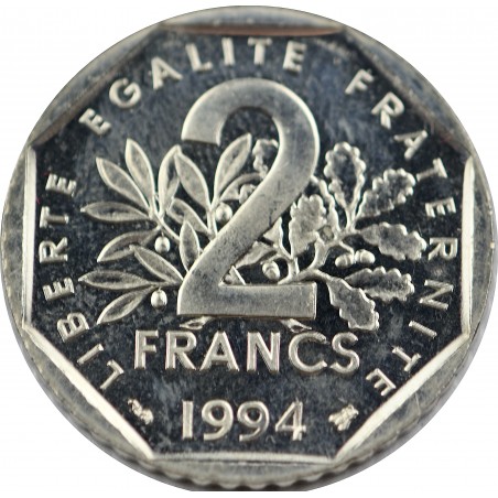 2 Francs semeuse 1994 Abeille