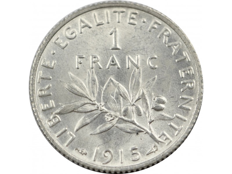 1 Franc Semeuse 1915