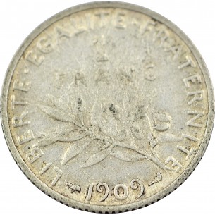 1 Franc Semeuse 1909 2