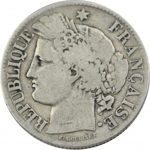 2 Francs Cérès avec Légende 1871