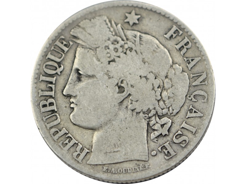 2 Francs Cérès avec Légende 1871