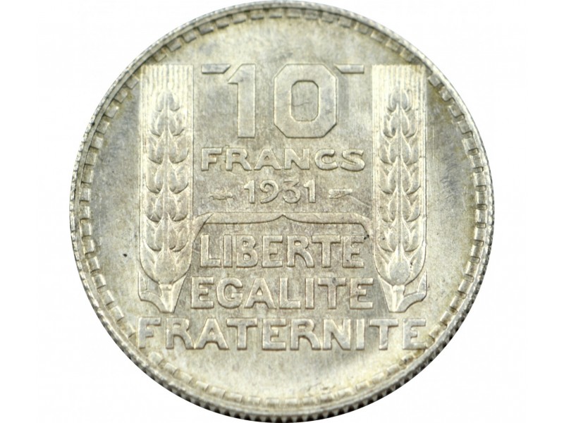 10 Francs TURIN 1939