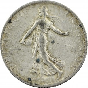 1 Franc Semeuse 1914 argent de 1898 à 1920 2
