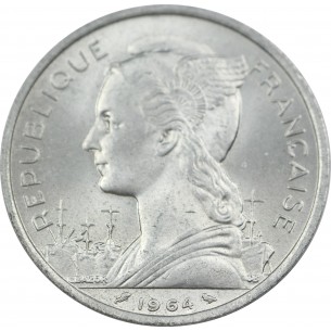 5 Francs Archipel COMORES 1964