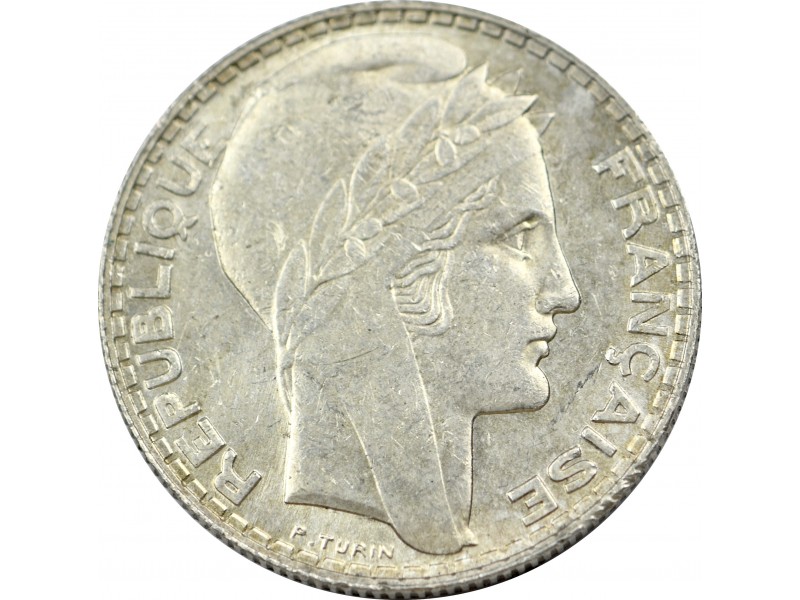 10 Francs TURIN 1931 argent