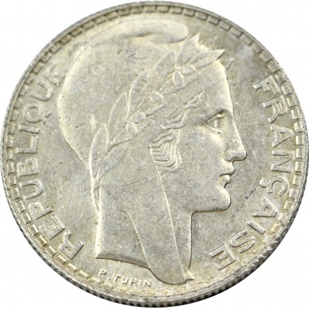 10 Francs TURIN 1931 argent