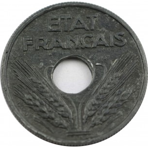 10 centimes État français 1942 2
