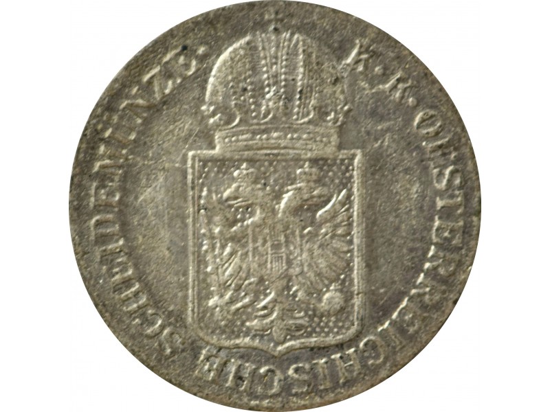 6 kreuzer AUTRICHE Franz Joseph I 1849