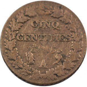 5 centimes Dupré An 5 (1796-1799) 2