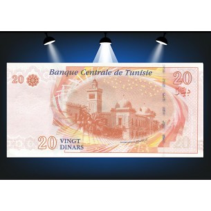 20 Dinars Tunisie 2011- P.93b-horizondescollectionneurs.com 2