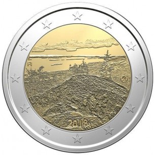 2 Euro Finlande 2018  paysage national finlandais - Koli-horizondescollectionneurs.com