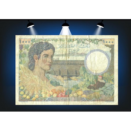 1000 Francs TUNISIE 1942 P.20b