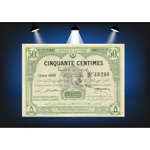 50 Centimes TUNISIE 1920 P.48