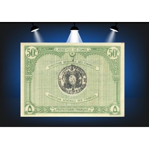 50 Centimes TUNISIE 1920 P.48 2