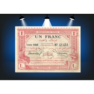 1 Franc TUNISIE 1920 P.49
