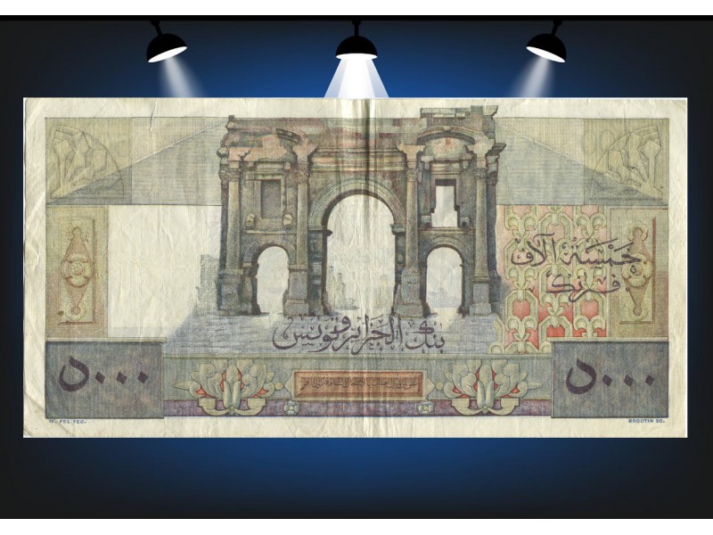 5000 Francs ALGÉRIE 1950 P.109a