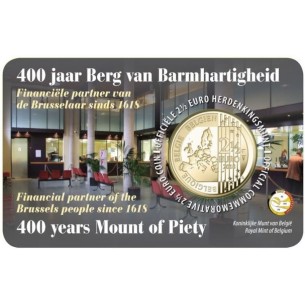 BELGIQUE pièce 2.5 euros 2018- 400 ans du Mont-de-Piété 2
