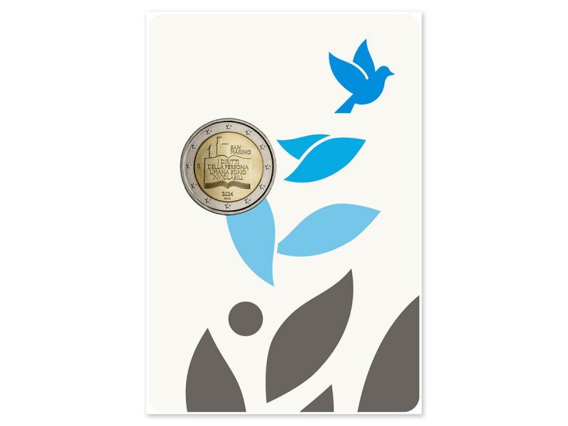 2 Euros SAINT MARIN 2024 BU - Droits Civiques    2004 à 2025-horizondescollectionneurs.com