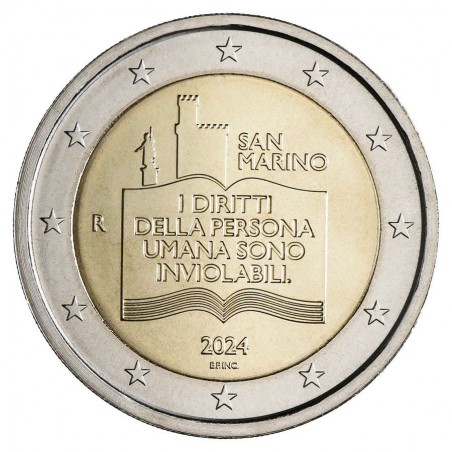 2 Euros SAINT MARIN 2024 BU - Droits Civiques