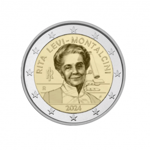 2 Euros ITALIE 2024, RITA LEVI MONTALCINI