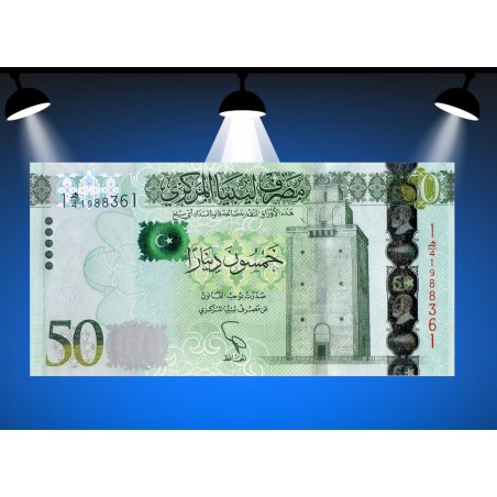 50 Dinars LIBYE 2016 P.80