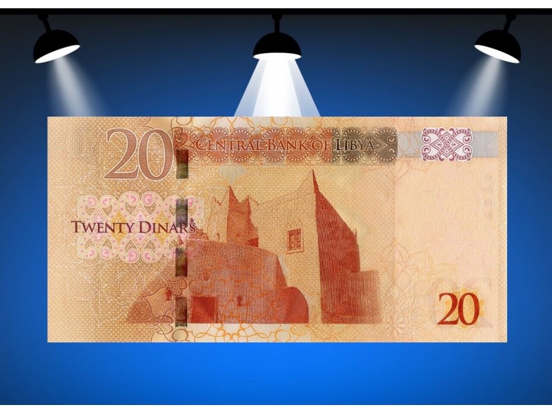 20 Dinars LIBYE 2013 P.79