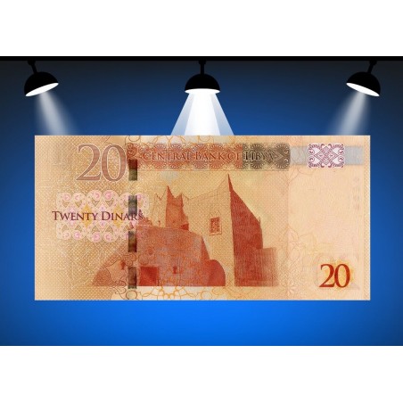 20 Dinars LIBYE 2013 P.79