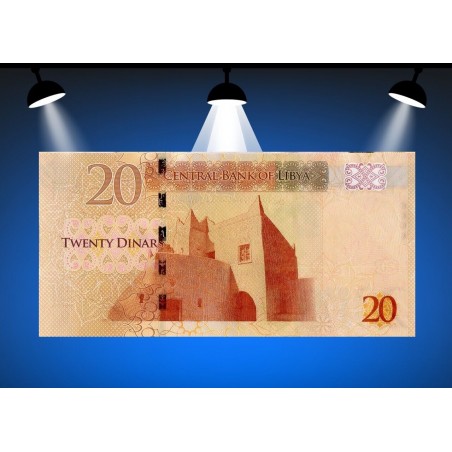 20 Dinars LIBYE 2013 P.79