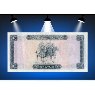 10 Dinars LIBYE (1972) P.37b 2