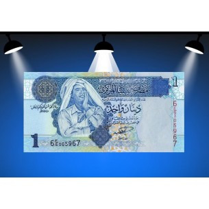 1 Dinar LIBYE 2004 P.68a