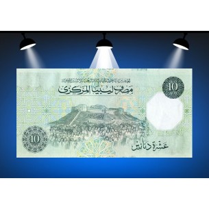 10 Dinars LIBYE (1989) P.56 2