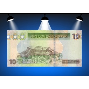 10 Dinars LIBYE (2011) P.78Ab 2