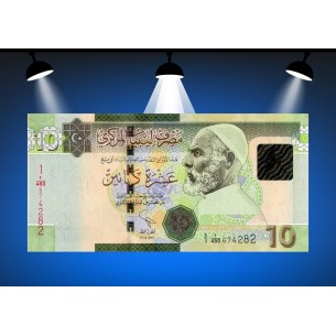 10 Dinars LIBYE (2011) P.78Ab