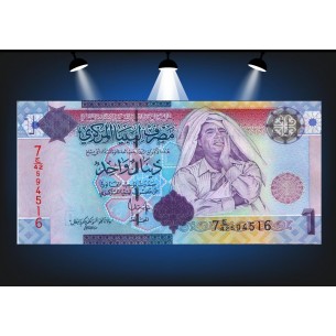 1 Dinar LIBYE (2009) P.71 Khaddafi