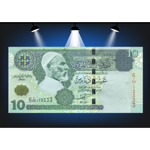 10 Dinars LIBYE 2004 P.70