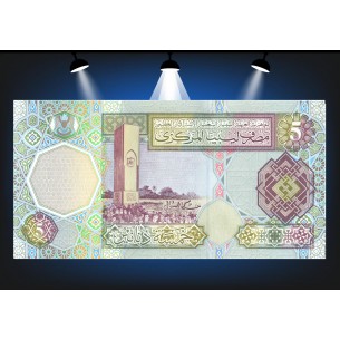5 Dinars LIBYE 2002 P.65a 2