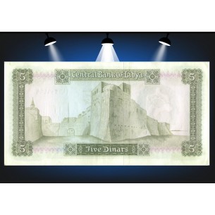 5 Dinars LIBYE (1972) P.36b 2