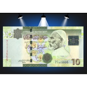 10 Dinars LIBYE (2009) P.73