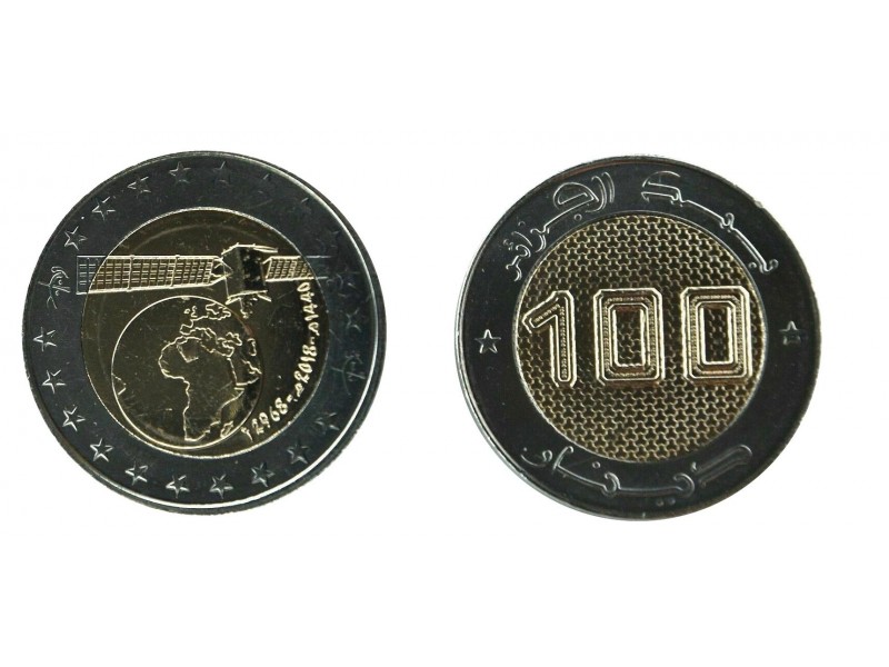 ALGÉRIE 100 Dinars 2018 pièce neuve NOUVEAU horizondescollectionneurs.com
