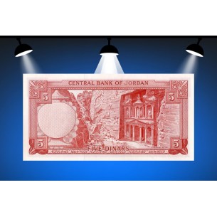 5 Dinars JORDANIE 1959 P.15b 2