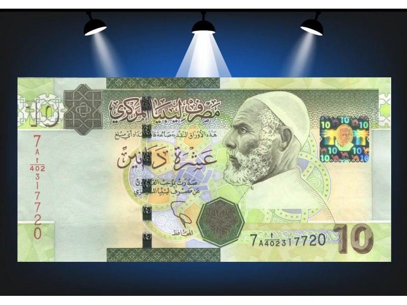 10 Dinars LIBYE (2012) P.78