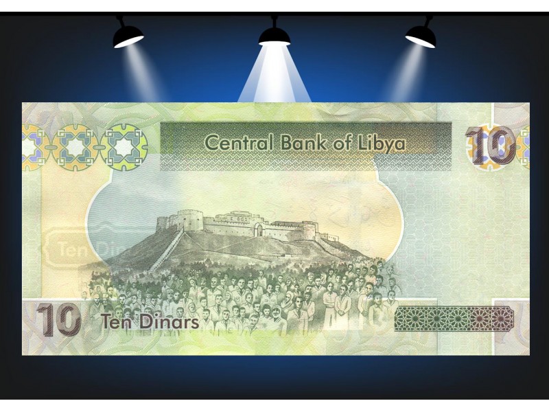 10 Dinars LIBYE (2012) P.78