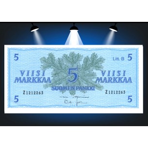 5 Markaa FINLANDE 1963 P.103