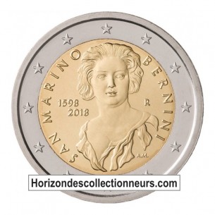 2 Euro SAINT-MARIN 2018 -BU- 420° anniversaire de la naissance de Gian Lorenzo Bernini 2