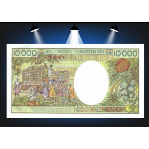 10 000 Francs TCHAD (1984) P.12a 2
