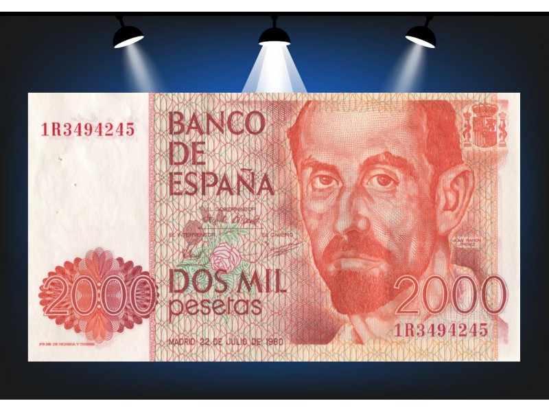 2000 Pesetas ESPAGNE 1980 P.159