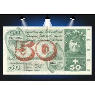50 Francs SUISSE 1961 P.48a