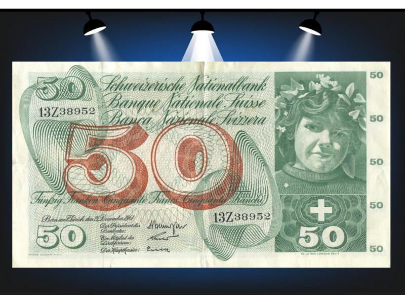 50 Francs SUISSE 1961 P.48a